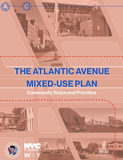 The Atlantic Avenue Mixed-Use Plan Community Vision and Priorties report cover
