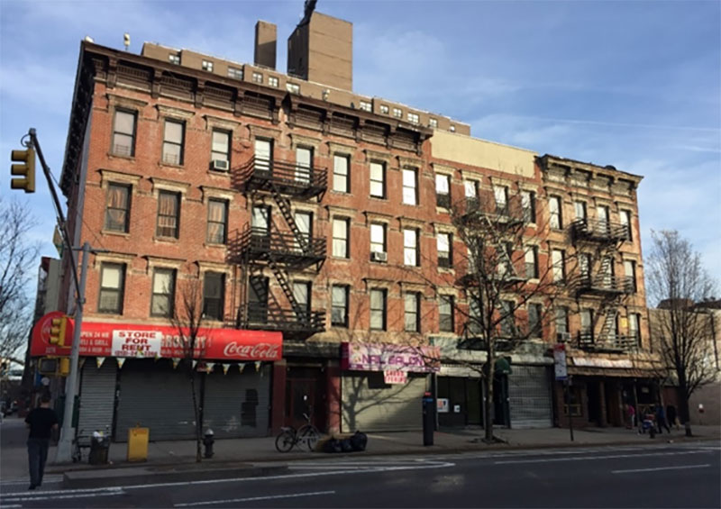 Tenement Buildings in East Harlem