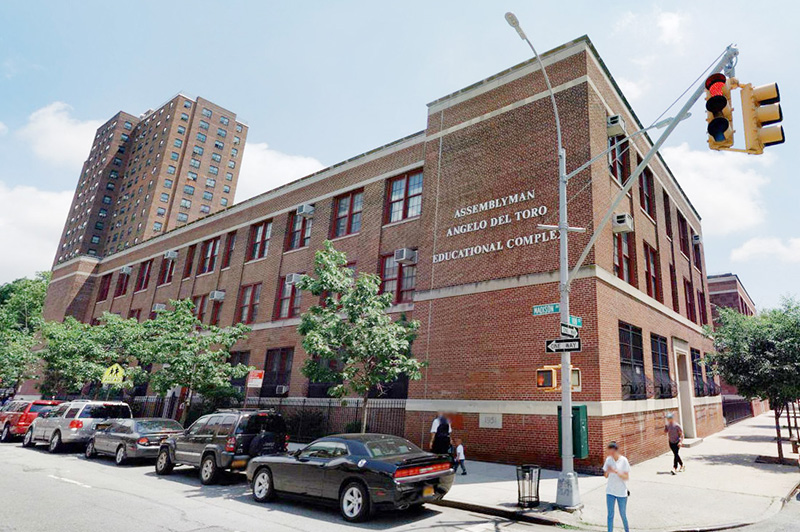 PS 108 Assemblyman Angelo Del Toro Educational Complex. 