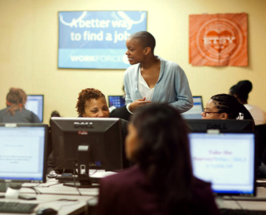 Provide job training 