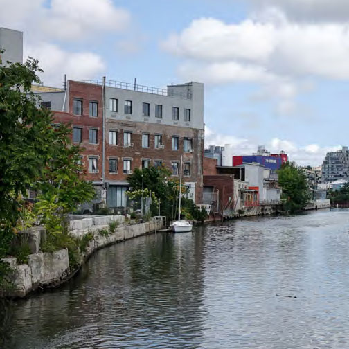Buildings on the waterfront