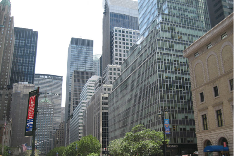 New York City East Midtown Skyline