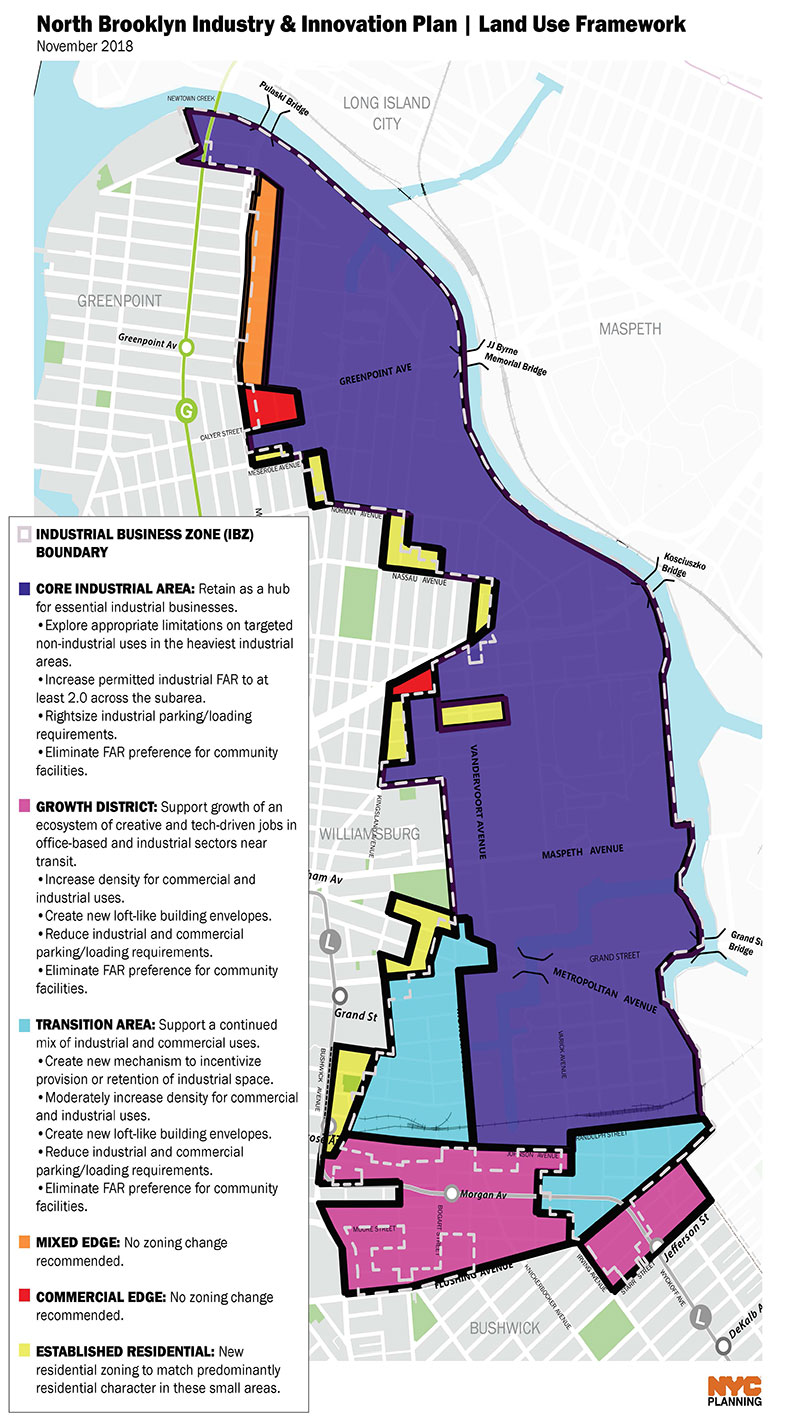Land Use Framework Map