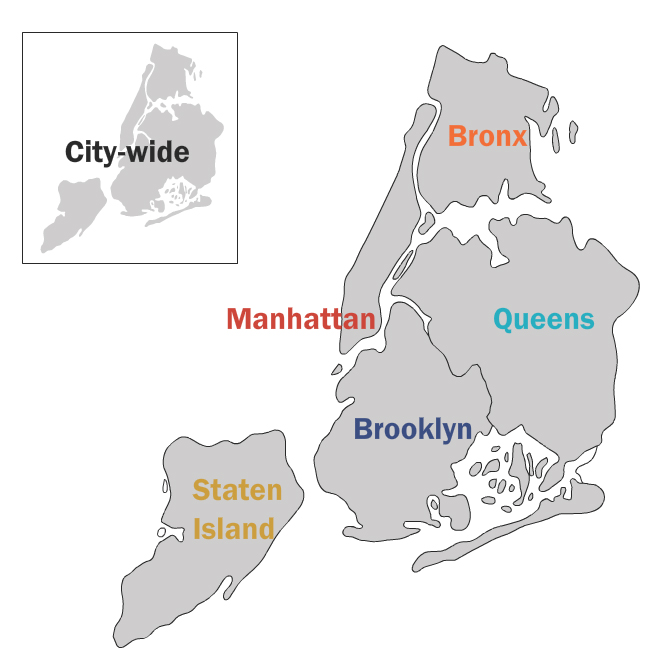 Select a Borough to View Related Projects, Studies and Proposals