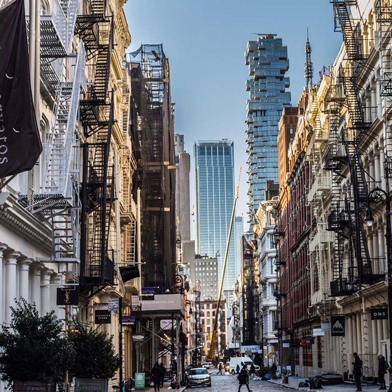 Buildings in the SoHo-NoHo Neighborhood