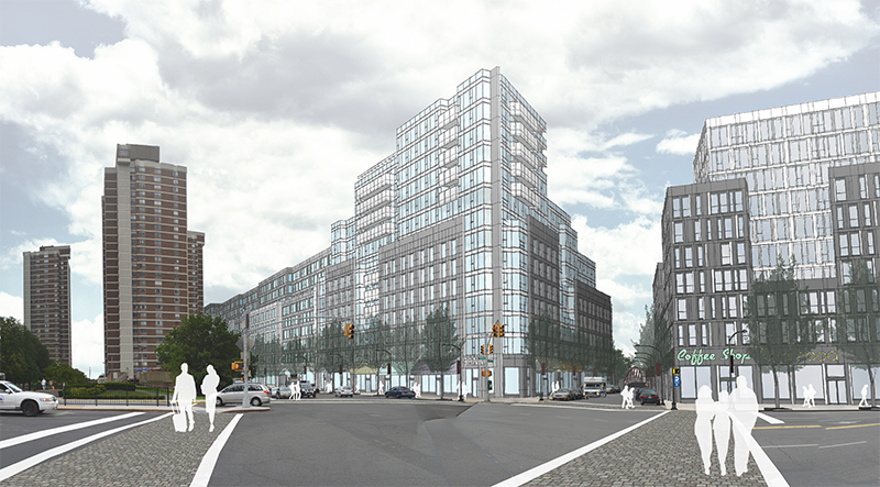 Potential improvements around the proposed Morris Park Metro-North Station