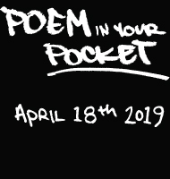Poem in your pocket, April 18th 2019