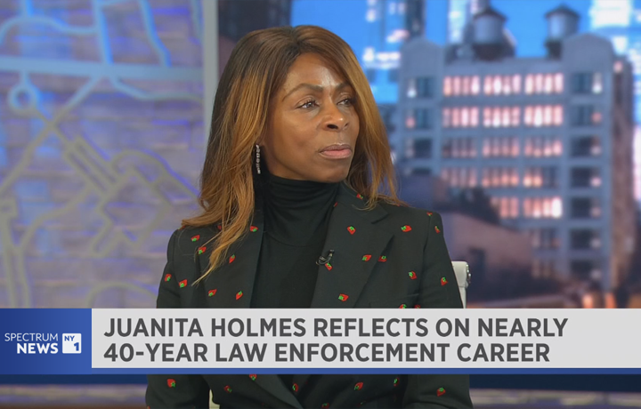 Veteran NYPD leader Juanita Holmes retires after 38-year career