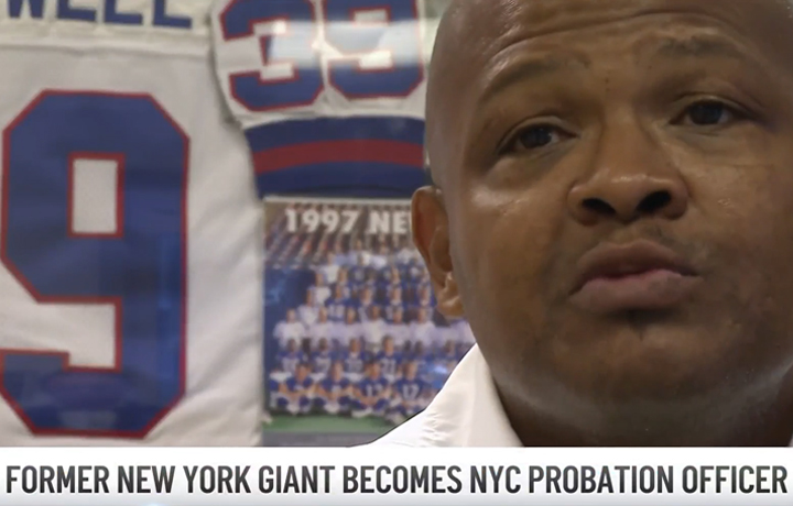 Former NFL Player Becomes Probation Officer