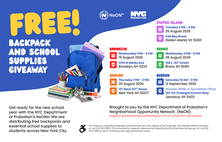 NeON Backpack Giveaway
                                           