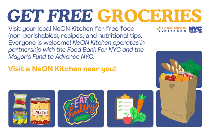 NeON Kitchen Free Groceries
                                           