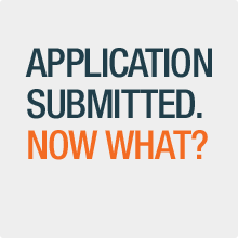 Application submitted. Now what?