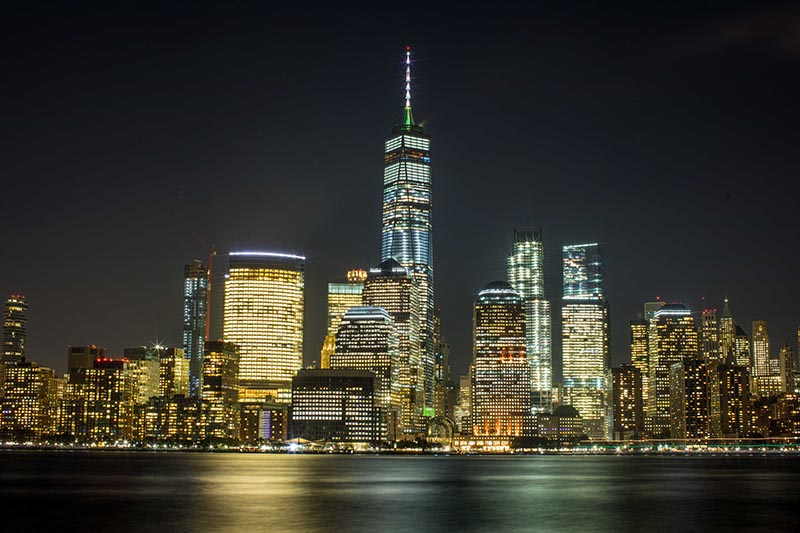 Brooklyn Skyline at Night