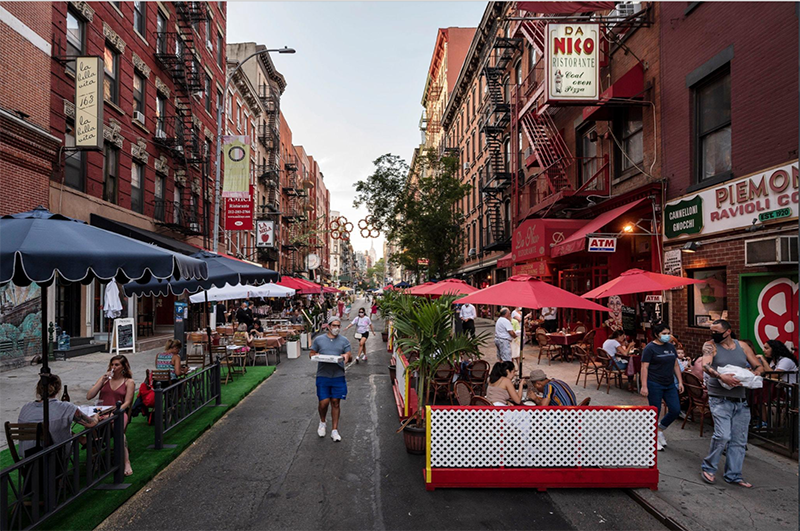 New York Little Italy Open Dining Restaurants