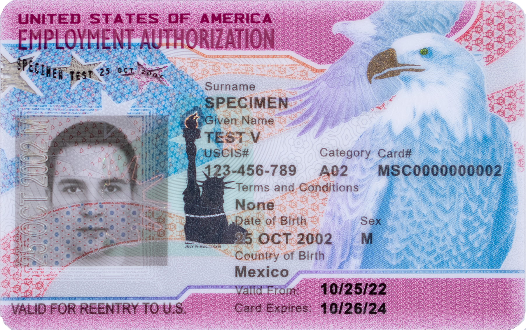 Employment Authorization Card (EAD)