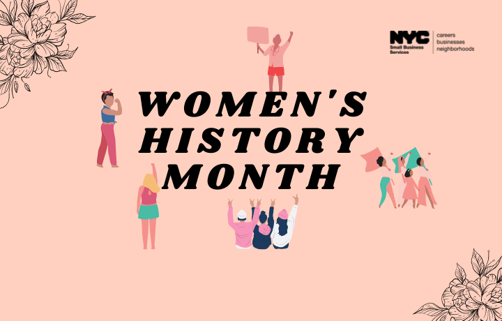 Celebrating Women's History Month
                                           