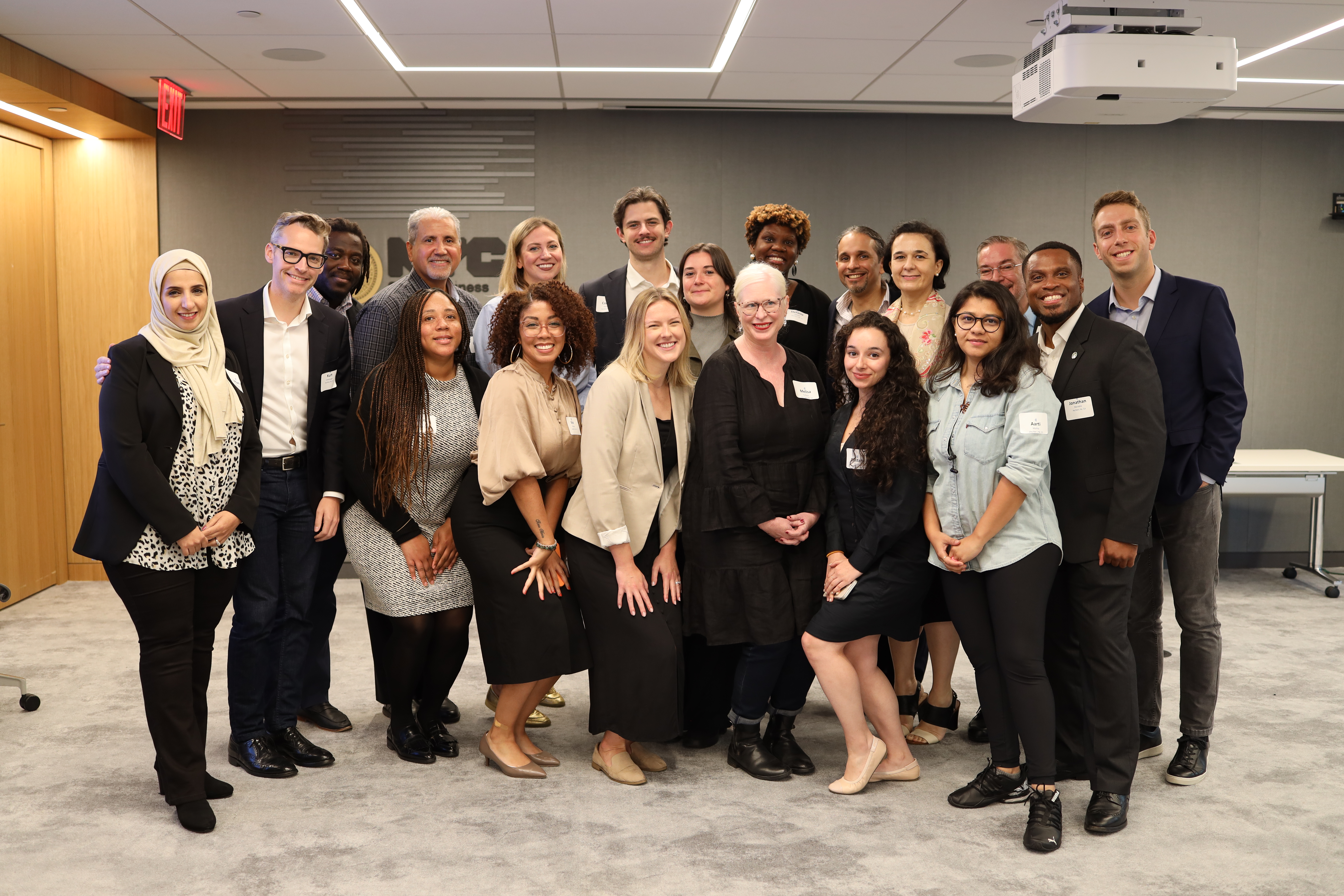 group photo of Neighborhood Leadership graduates