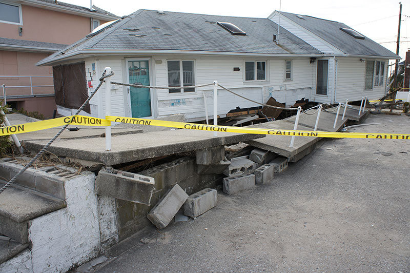 Damaged Home