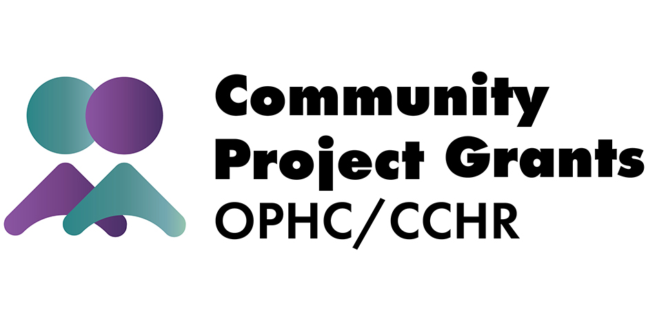 Community Project Grants OPHC/CCHR logo.
                                           
