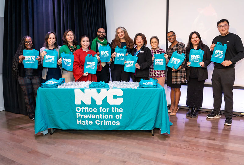 7 on 7 Unity in Community event in Flushing, Queens