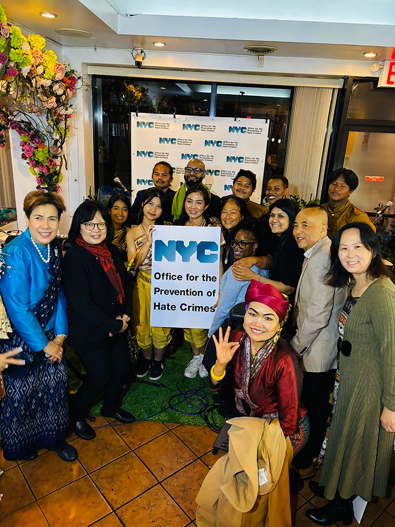 7 on 7 Unity in Community event in Woodside, Queens