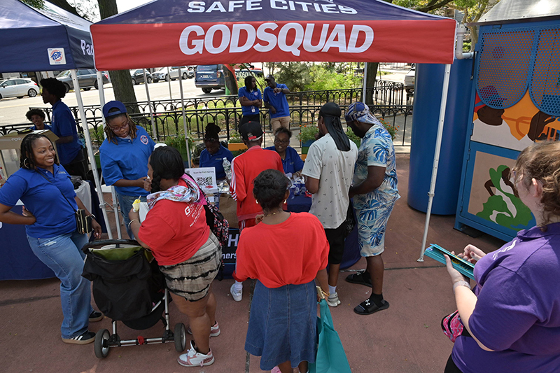 67th Precinct Council staff are distributing resources to communities