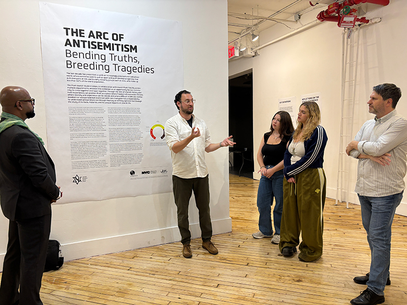 OPHC, Jewish Community Relations Council and COJECO are sponsoring antisemitism exhibition at Pratt Institute