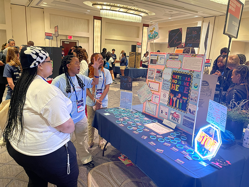 Children's Aid organized teens activities promoting anti-hate and anti-bias