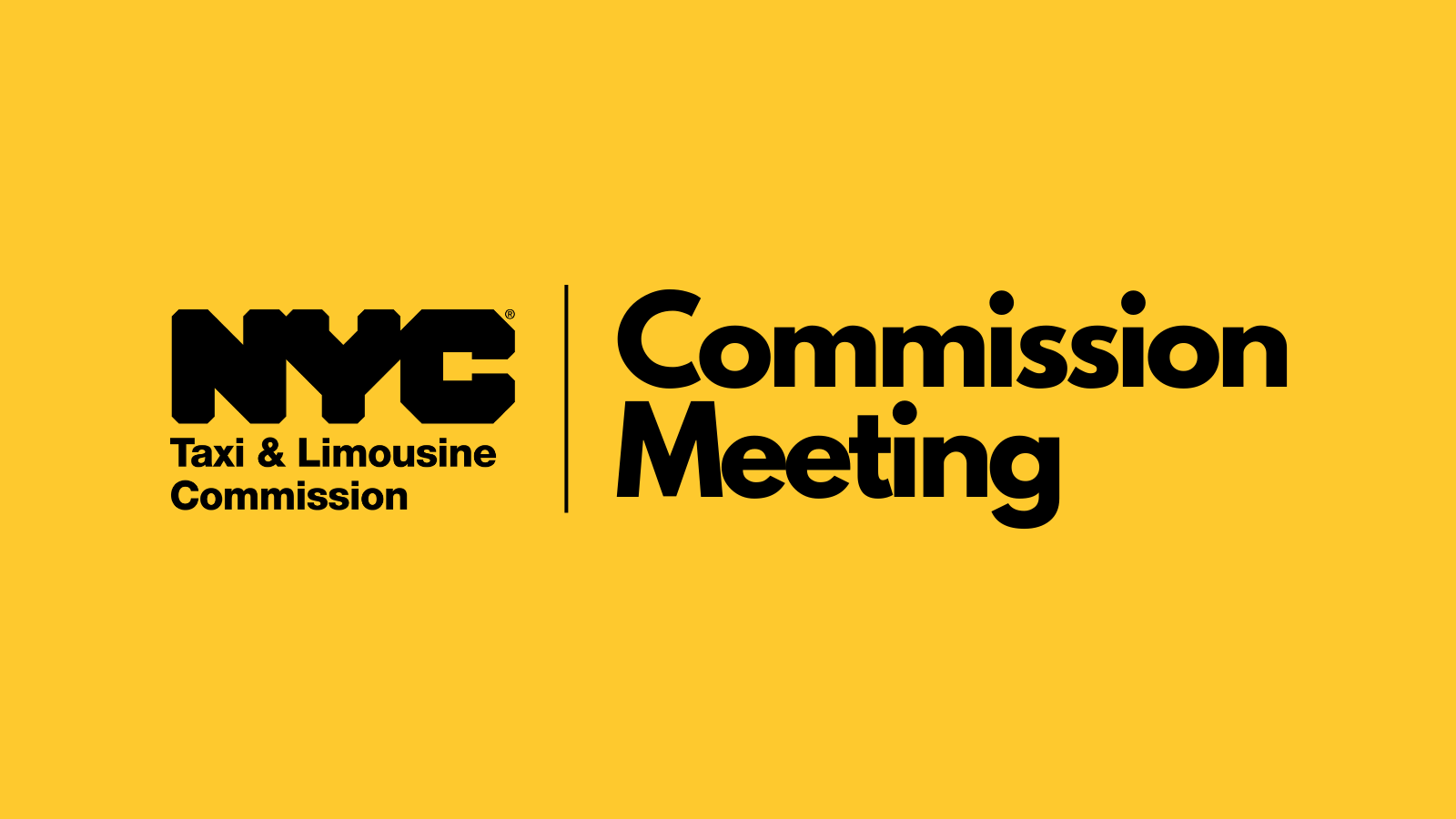 Commission Meeting
                                           
