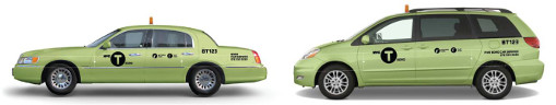 green cab markings