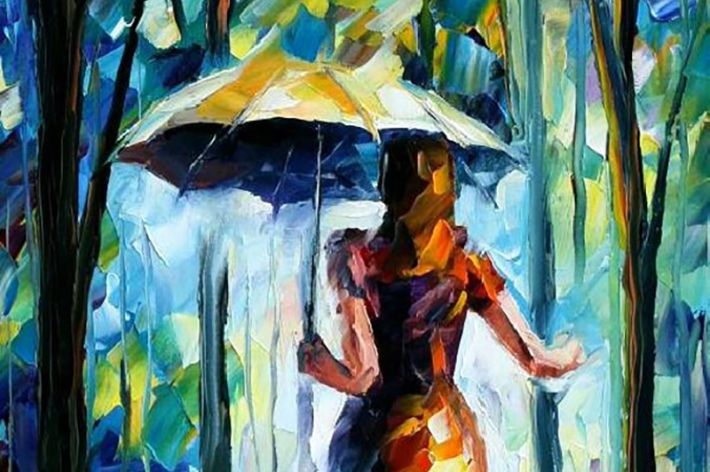 Running Towards Love -- Leonid Afremov