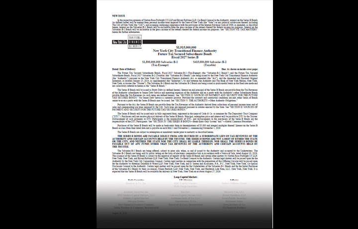 Fiscal Year 2027 Series B Offering Circular page
                                           