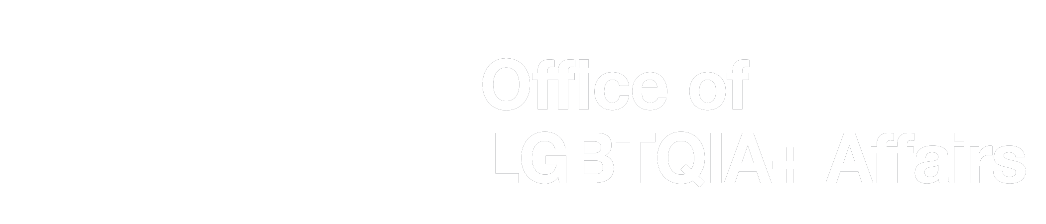 LGBTQIA+ Affairs Logo