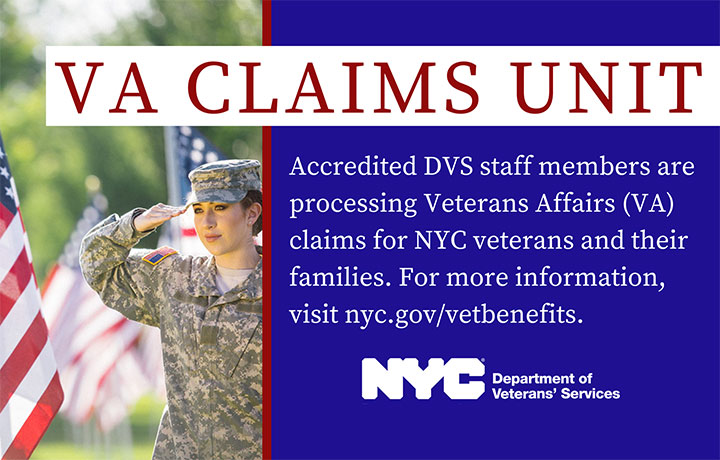 VA Claims Unit - Accredited DVS staff members are processing VA claims
                                           