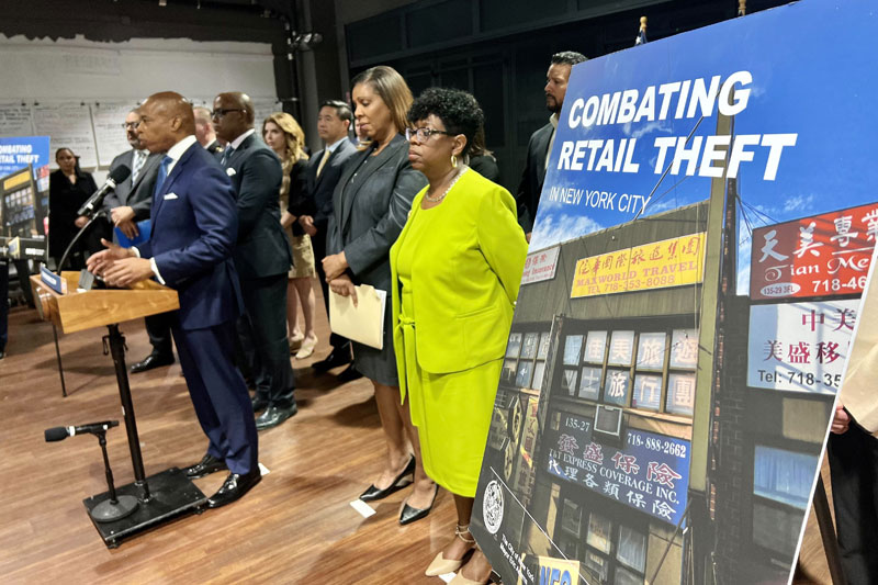Mayor Adams Announces Plan to Combat Retail Theft in New York City ...