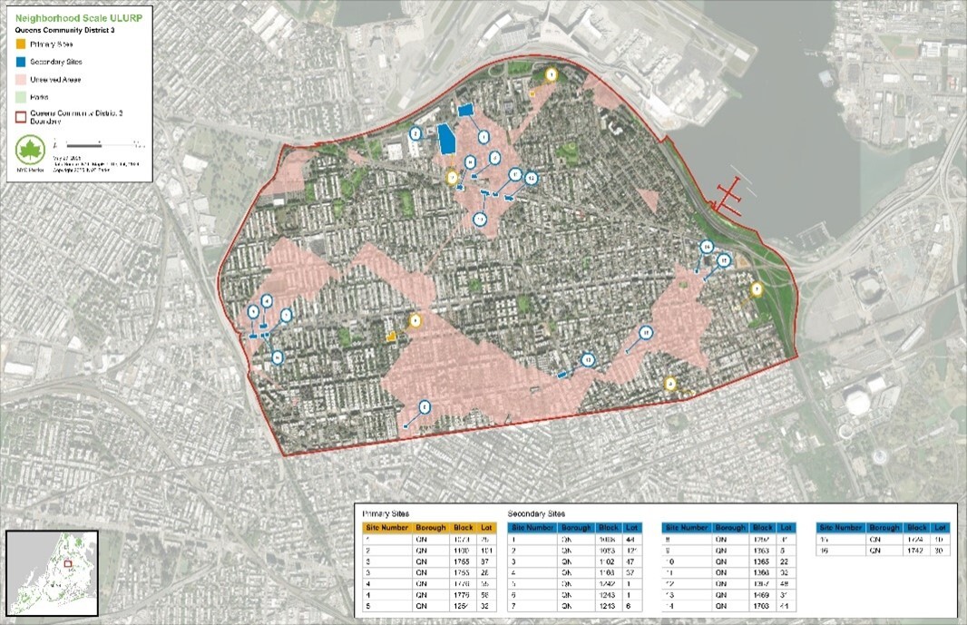 Queens Community District 3 sites