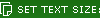 set text size