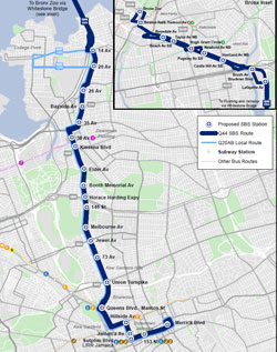 Flushing to Jamaica Route Map Flushing to Jamaica Route Map