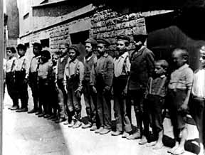 Children of the Street "Drilling the Gang" on Mulberry Street