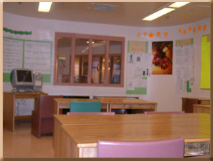 A classroom in secure detention