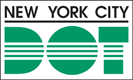 N Y C D O T logo