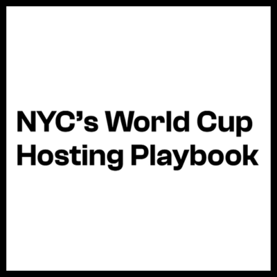 Icon for n y c dot gov slash World Cup webpage.