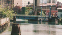 View of the Hunters Point bridge