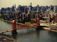 View of the Roosevelt Island Bridge