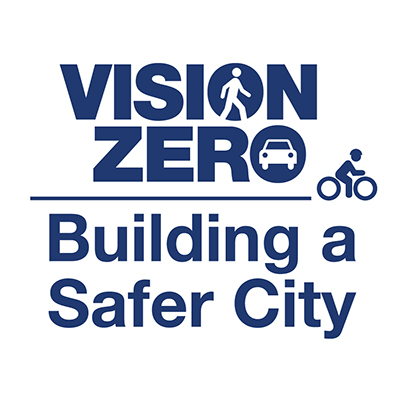 Vision Zero Building a Better City logo
