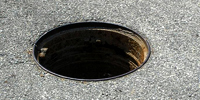 Missing Manhole Cover