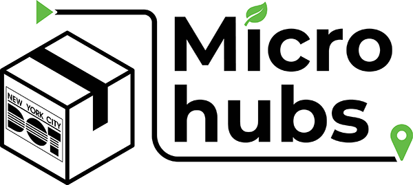 N Y C D O T Microhubs logo