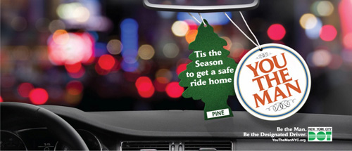 You The Man Campaign Car Air Fresheners