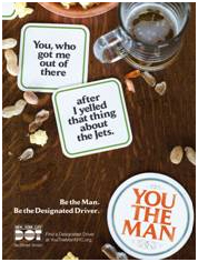 You the Man Campaign Coasters