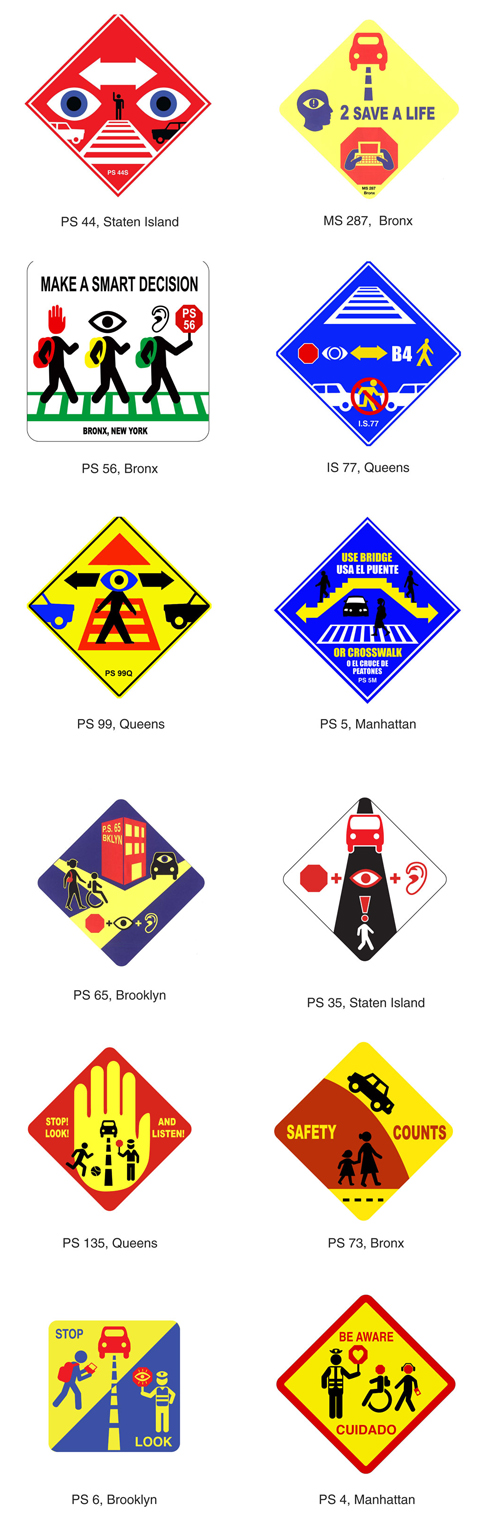 Student Designed Safety Signs
